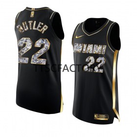 Herren NBA Miami Heat Trikot Jimmy Butler 22 Nike 2022 Playoffs Schwarz Swingman